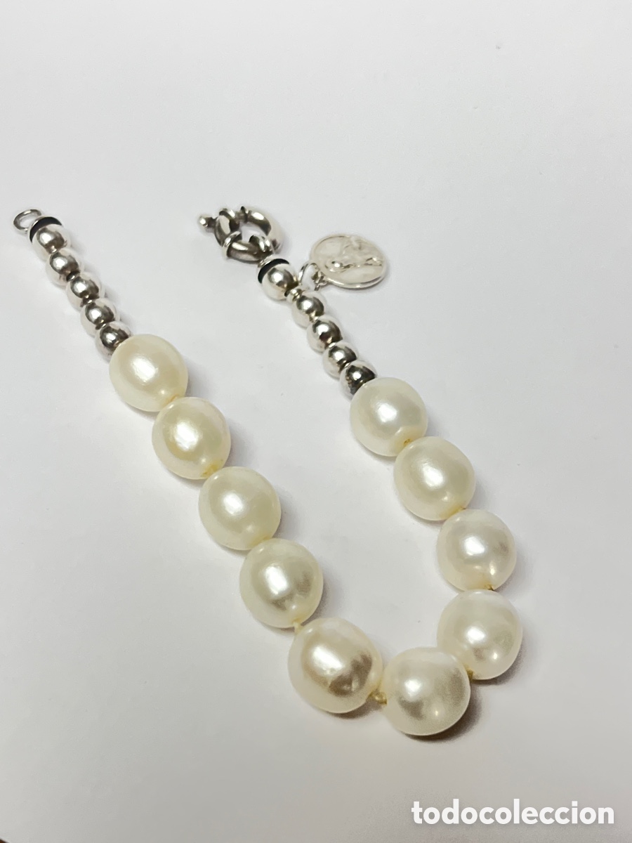 Joyeria: Pulsera de plata y perlas /Pul396 - Foto 7