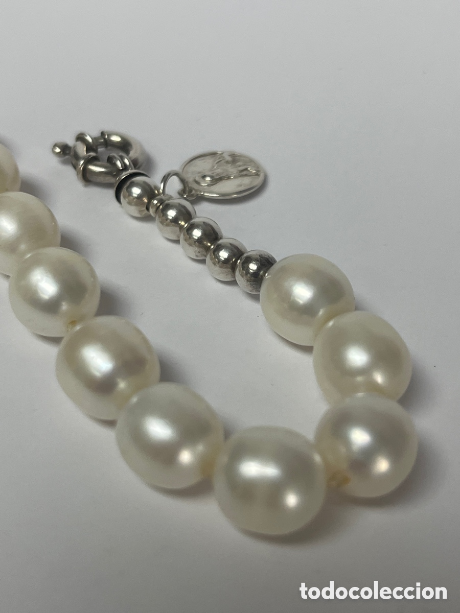 Joyeria: Pulsera de plata y perlas /Pul396 - Foto 8