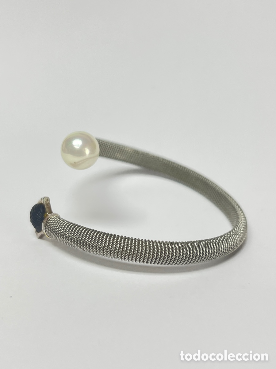 Joyeria: Pulsera de plata con perla Pul400 - Foto 2