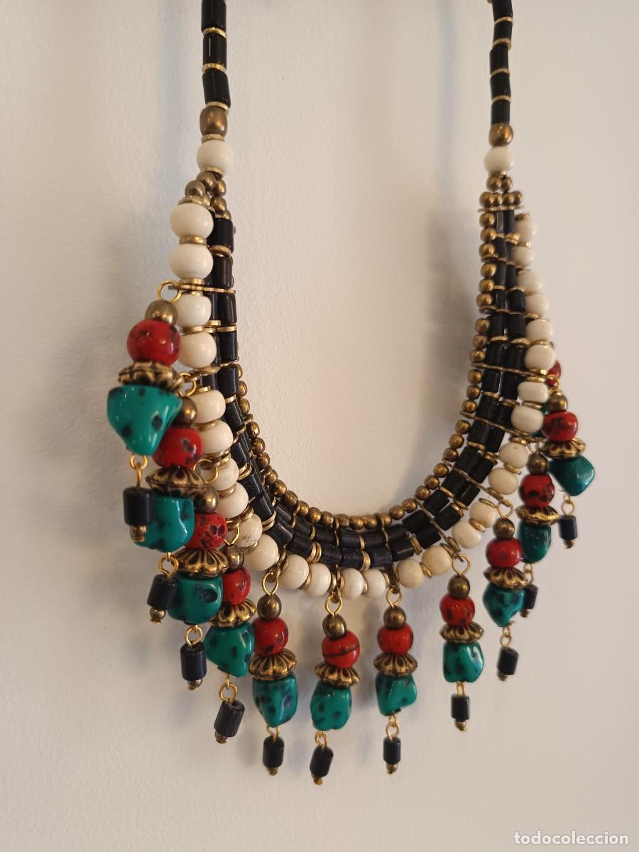 Joyeria: Collar tipo gargantilla nepal&iacute; - Foto 5