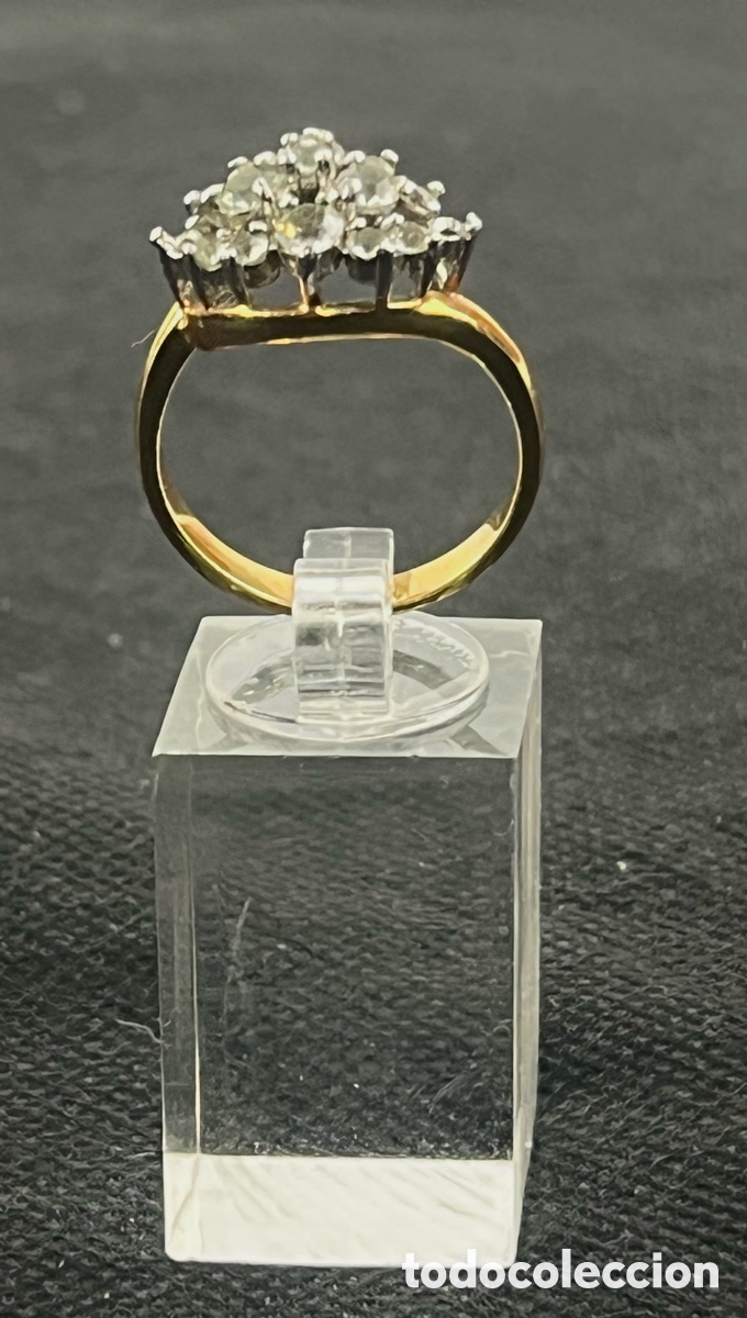 Joyeria: ANILLO CHAPADO EN ORO Y CIRCONITAS