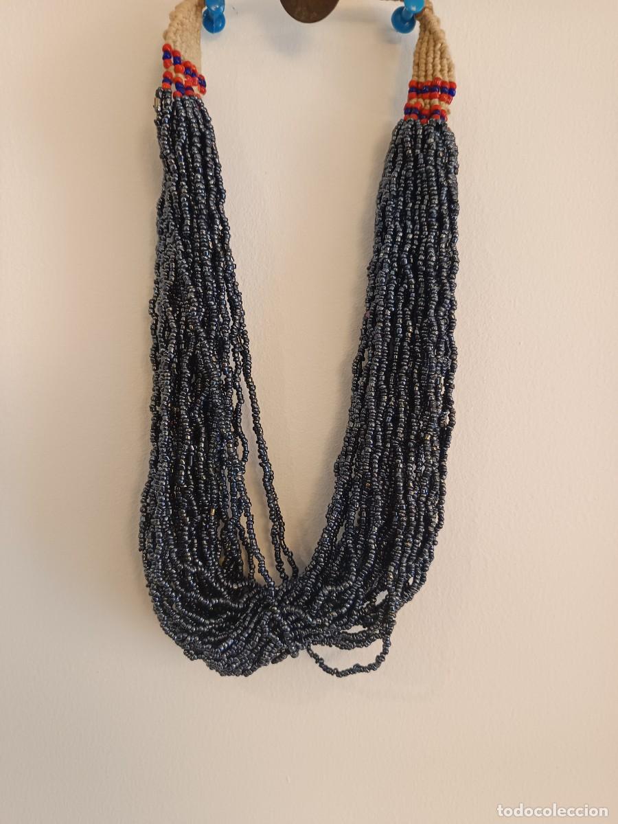 Joyeria: Collar de cuentas m&uacute;ltiples de estilo nepal&iacute; - Foto 3
