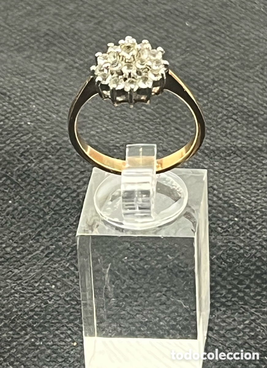 Joyeria: ANILLO CHAPADO EN ORO Y CIRCONITAS