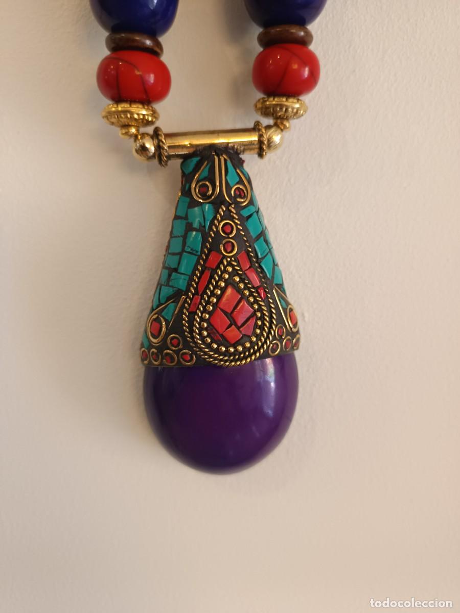 Joyeria: Collar artesanal de estilo tibetano