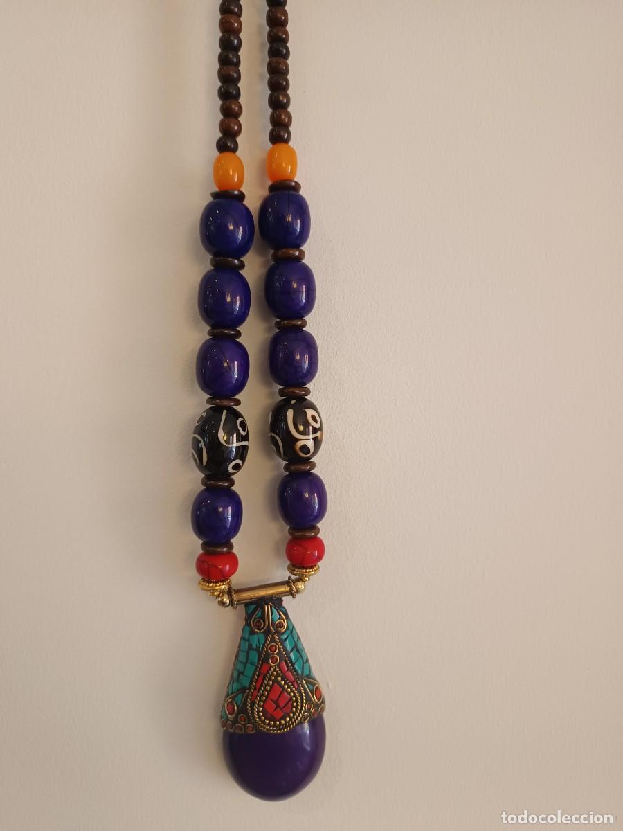 Joyeria: Collar artesanal de estilo tibetano - Foto 2