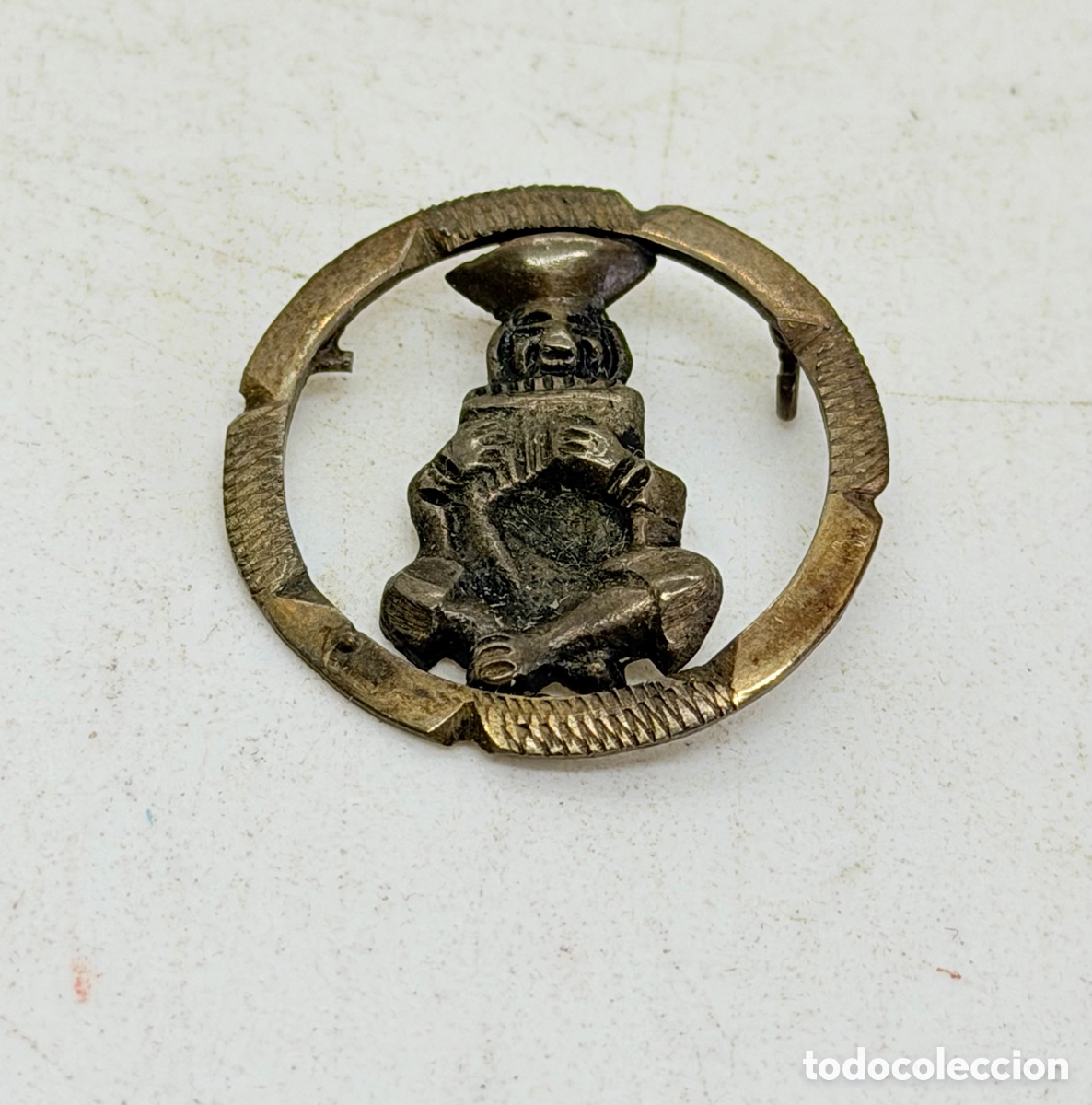 Joyeria: Antiguo Broche de M&uacute;sico - Foto 2