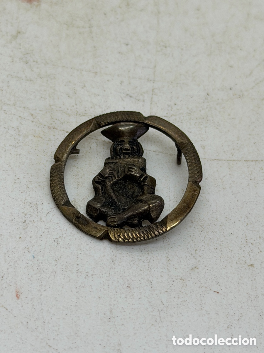 Joyeria: Antiguo Broche de M&uacute;sico - Foto 3