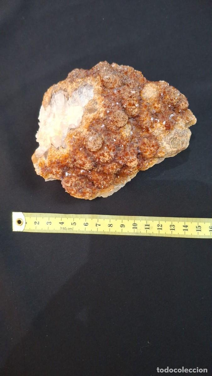 Joyeria: Drusa de cuarzo citrino