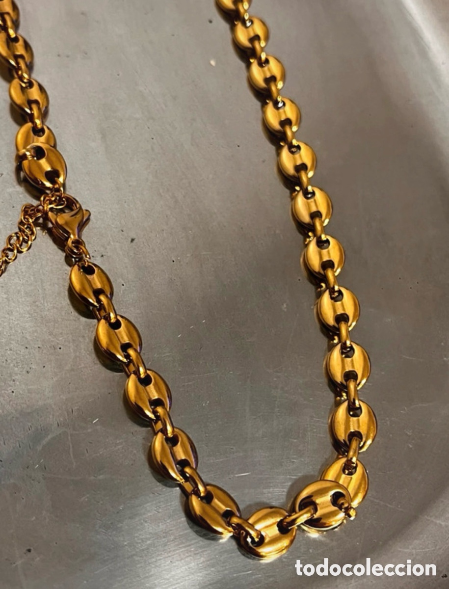 Joyeria: Cadena dorada calabrotes marineros - Foto 6