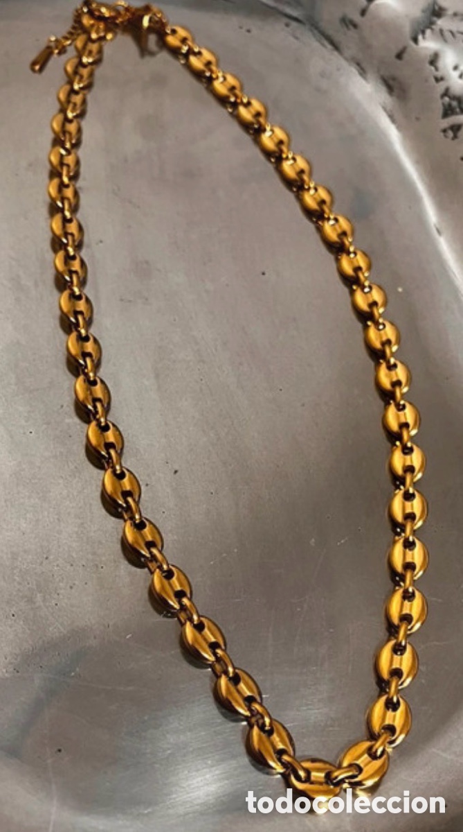 Joyeria: Cadena dorada calabrotes marineros - Foto 1