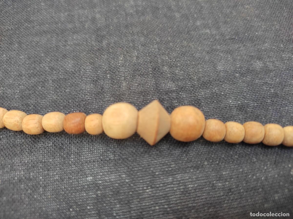 Joyeria: antiguo collar de madera fina - Foto 7