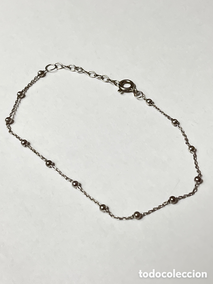 Jewelry: Pulsera de plata Pul386