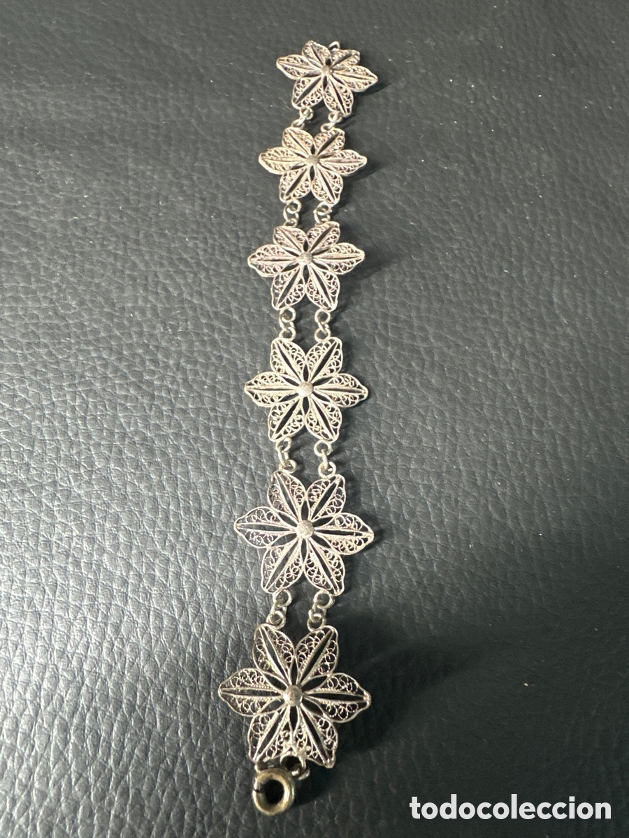 Joyeria: Pulsera en filigrana de plata - Foto 2