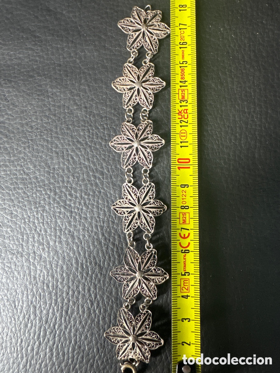 Joyeria: Pulsera en filigrana de plata - Foto 4