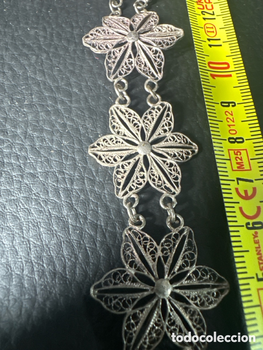 Joyeria: Pulsera en filigrana de plata - Foto 5