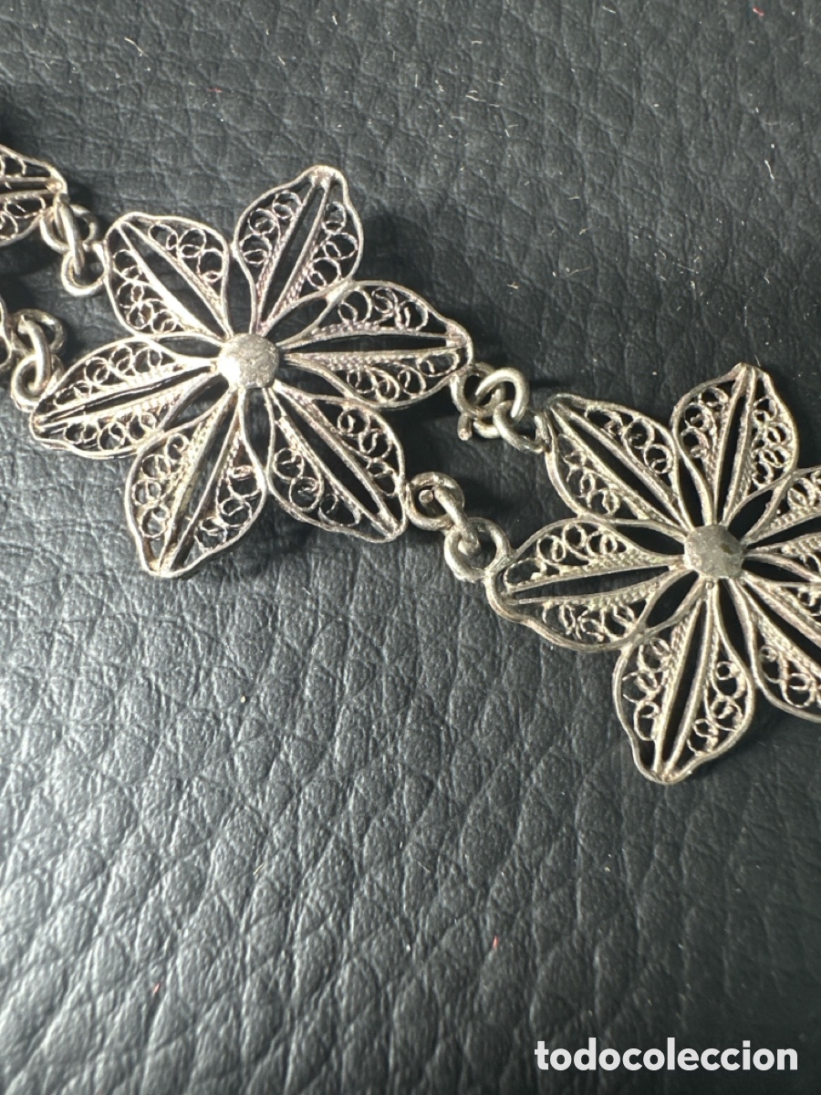 Joyeria: Pulsera en filigrana de plata - Foto 1