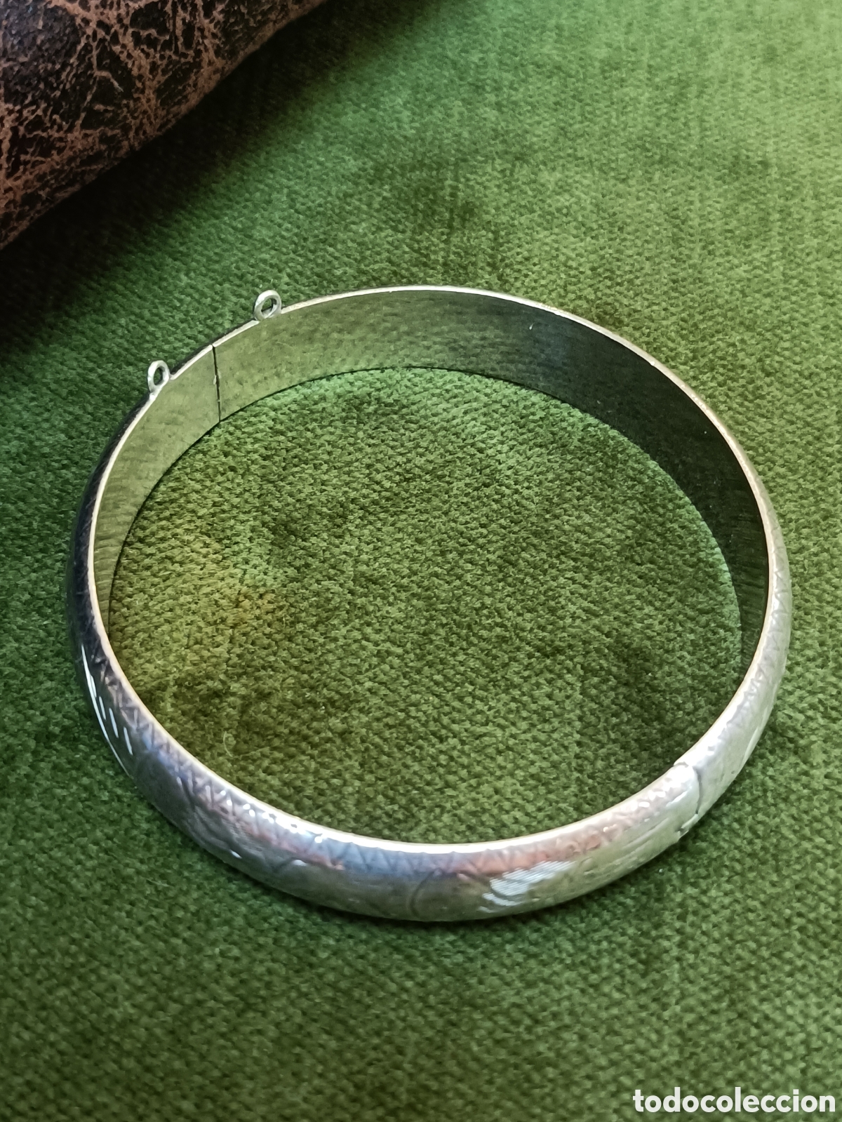 Joyeria: ANTIGUA PULSERA ELABORADA EN PLATA - Foto 4