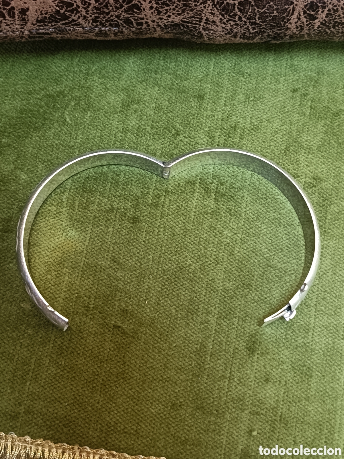 Joyeria: ANTIGUA PULSERA ELABORADA EN PLATA - Foto 8