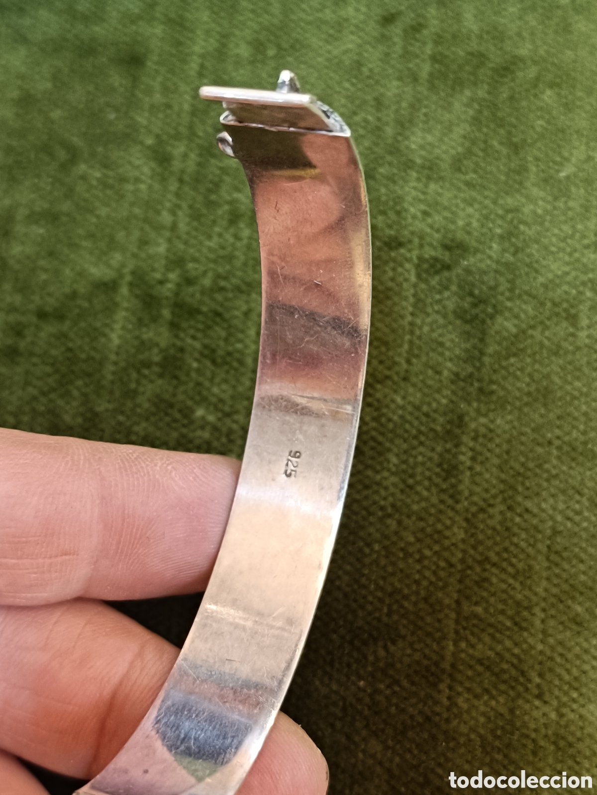 Joyeria: ANTIGUA PULSERA ELABORADA EN PLATA - Foto 9