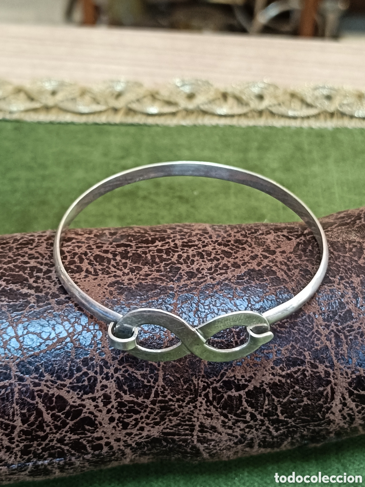 Joyeria: ANTIGUA PULSERA ELABORADA EN PLATA - Foto 3