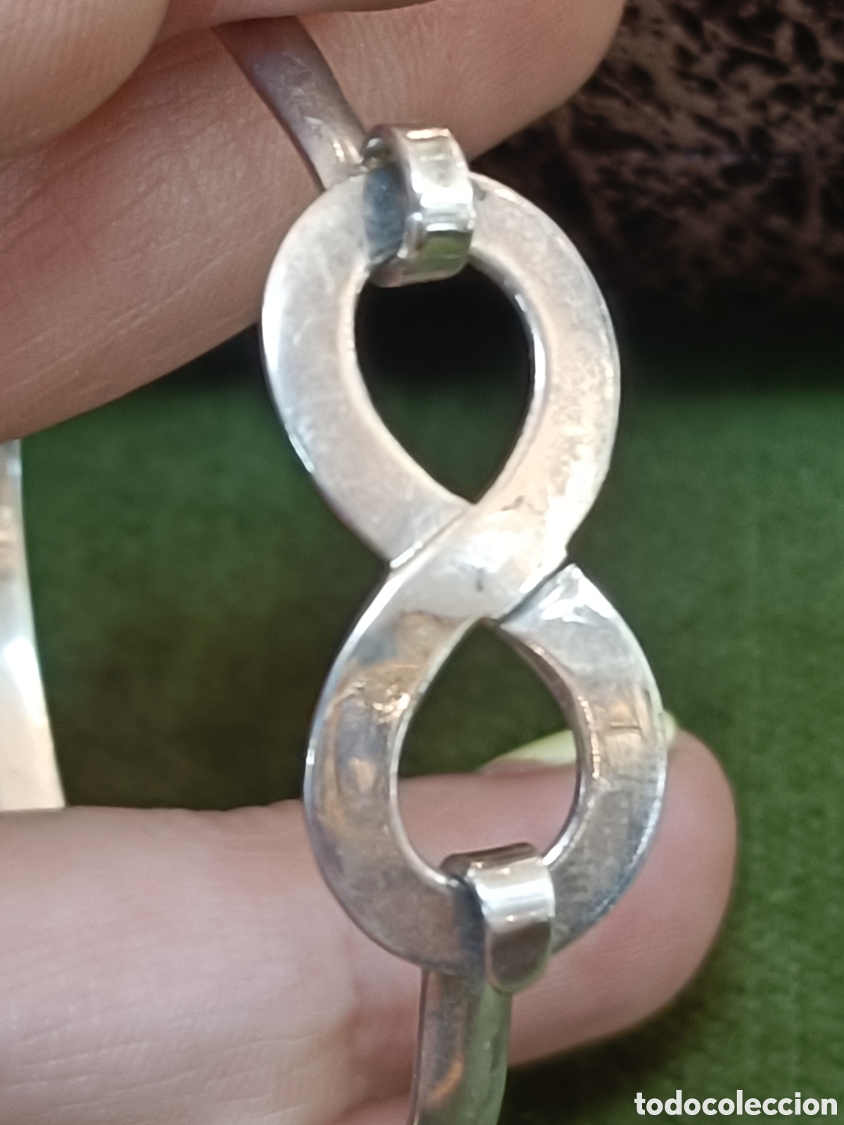 Joyeria: ANTIGUA PULSERA ELABORADA EN PLATA - Foto 9