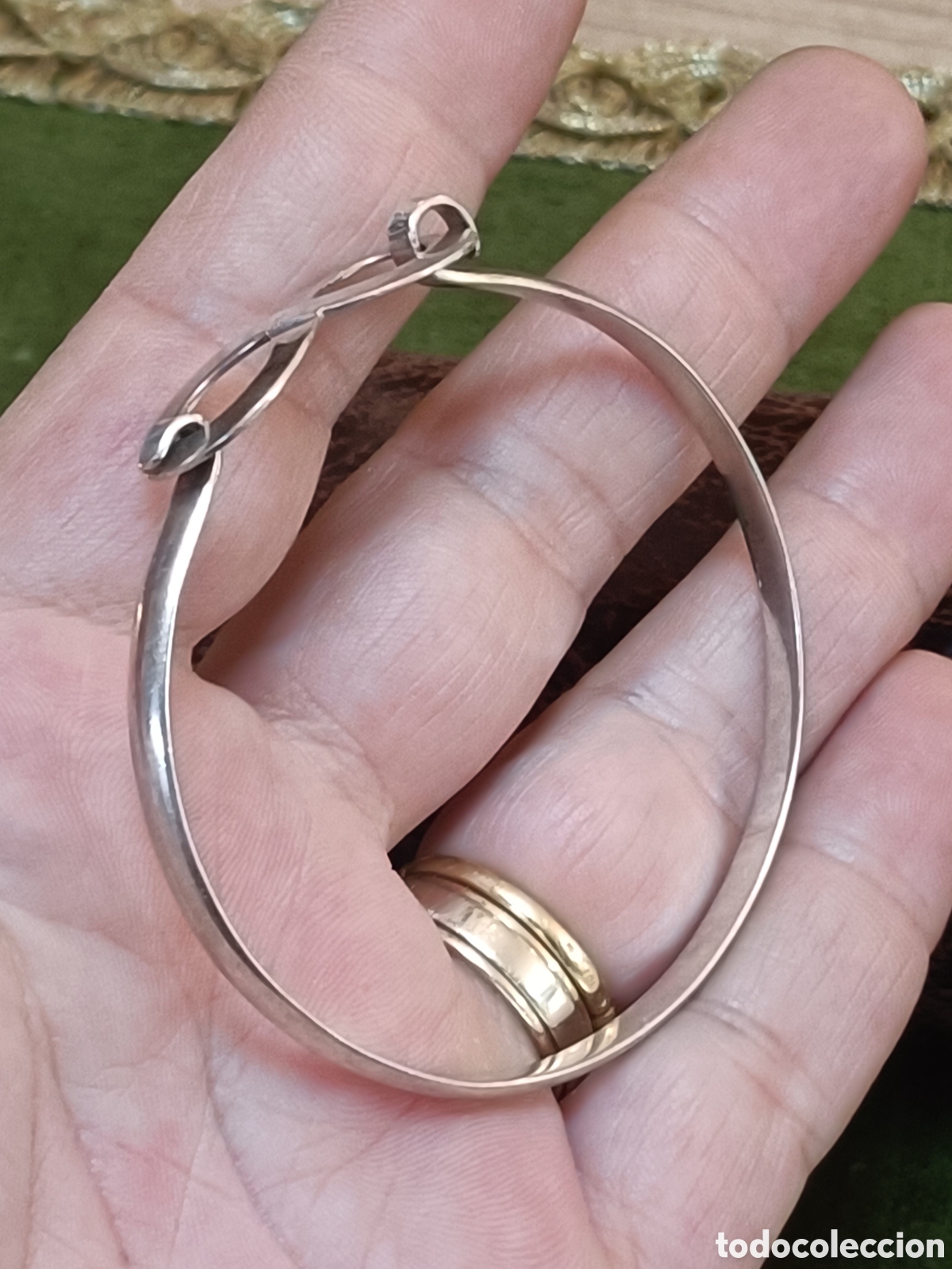 Joyeria: ANTIGUA PULSERA ELABORADA EN PLATA - Foto 10