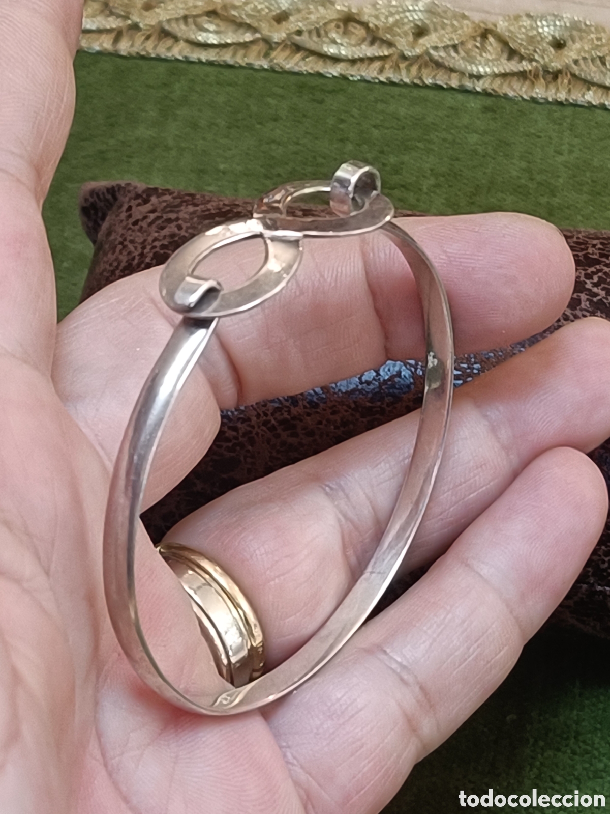 Joyeria: ANTIGUA PULSERA ELABORADA EN PLATA - Foto 11