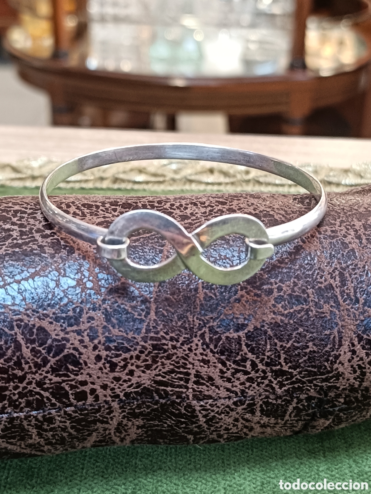 Joyeria: ANTIGUA PULSERA ELABORADA EN PLATA - Foto 1
