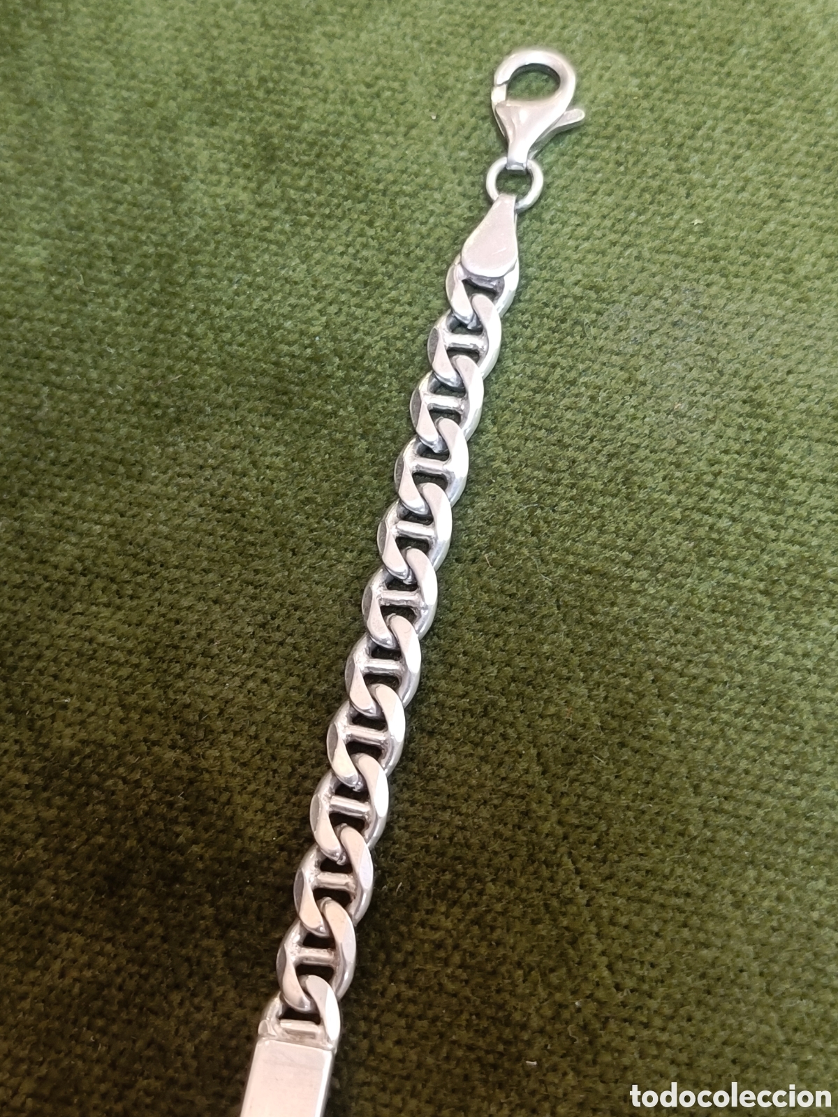 Joyeria: ANTIGUA PULSERA ELABORADA EN PLATA - Foto 3