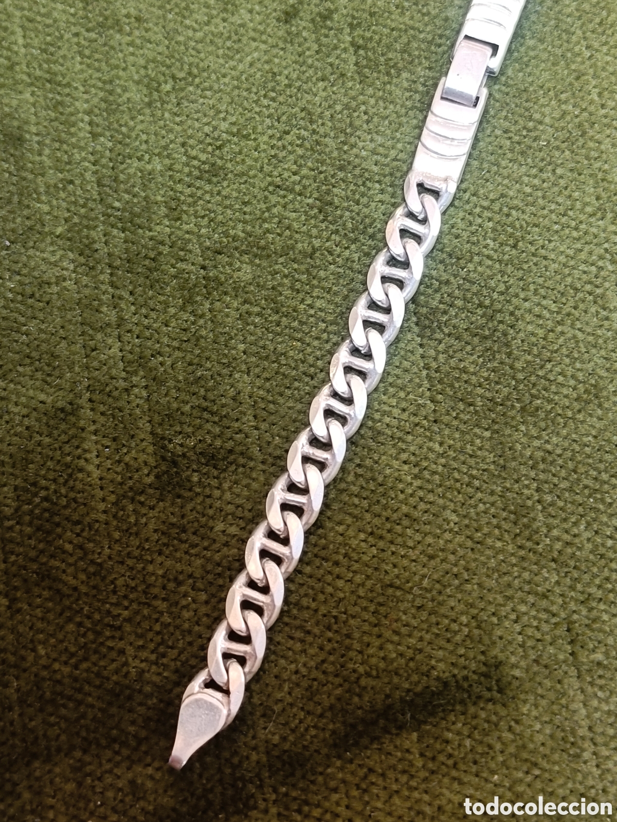 Joyeria: ANTIGUA PULSERA ELABORADA EN PLATA - Foto 4
