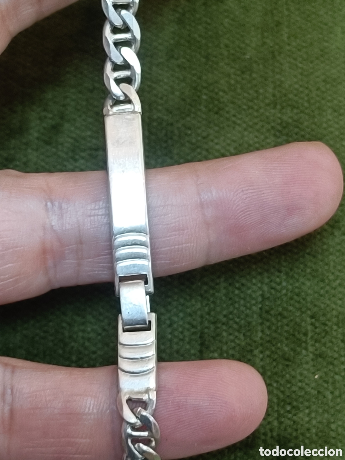 Joyeria: ANTIGUA PULSERA ELABORADA EN PLATA - Foto 9