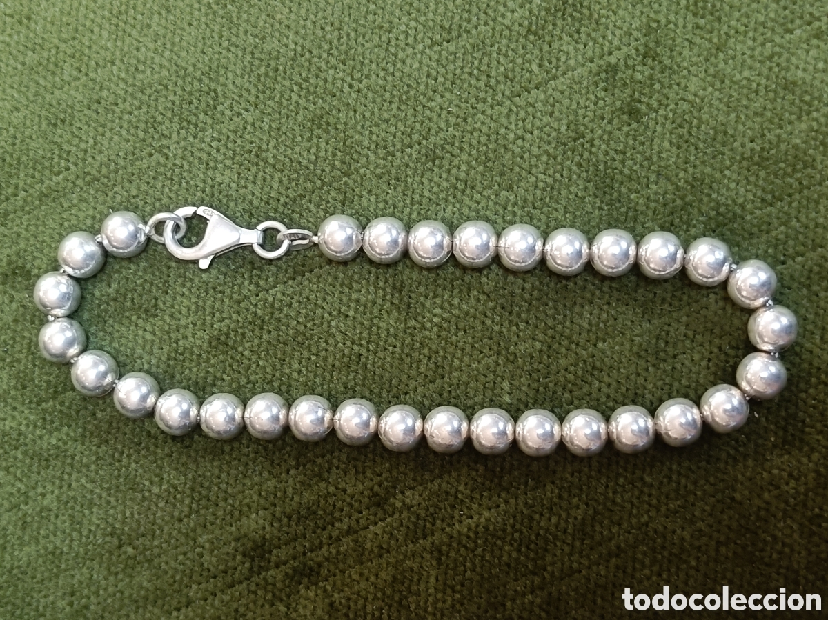 Joyeria: ANTIGUA PULSERA ELABORADA EN PLATA - Foto 6