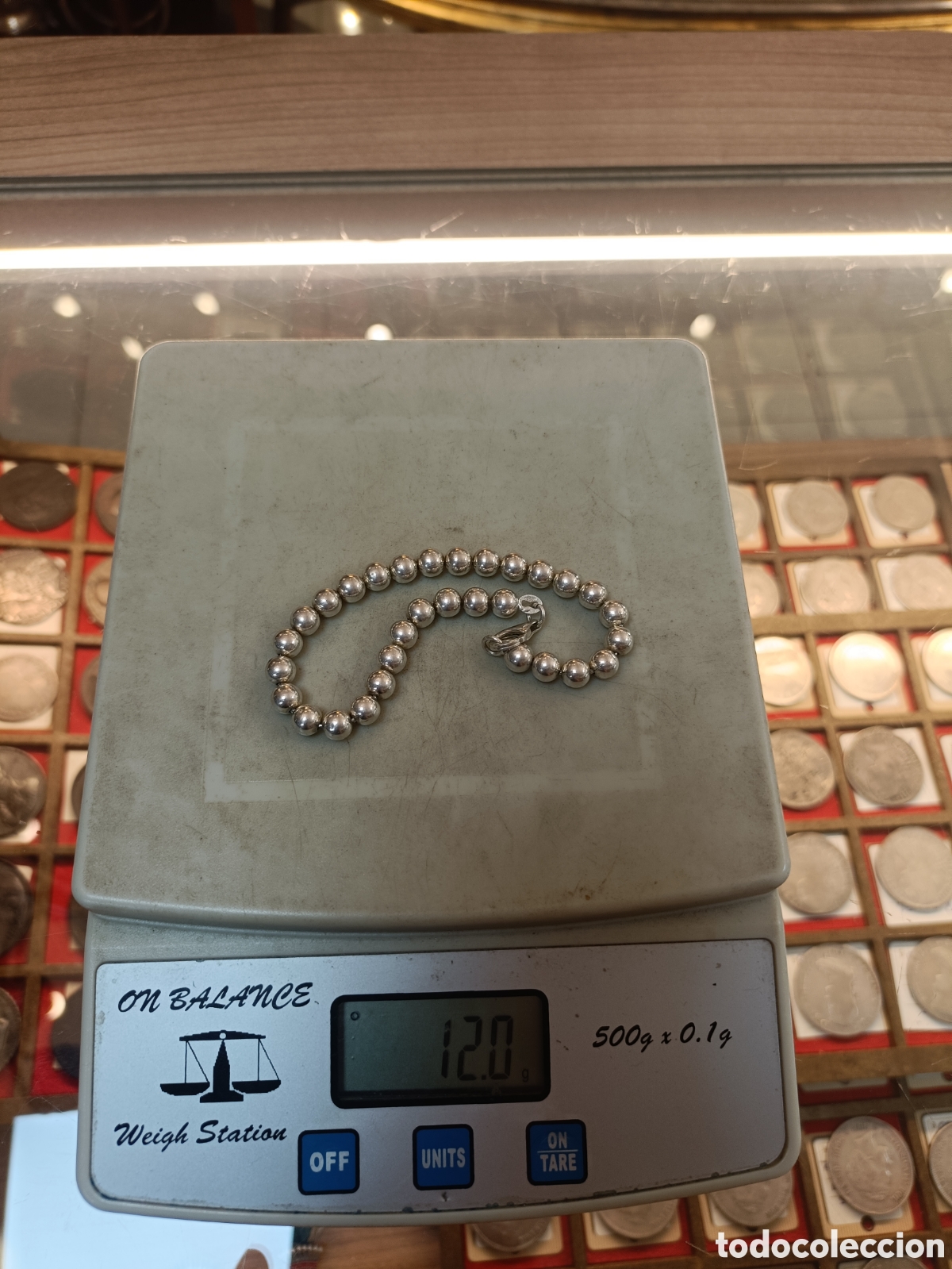 Joyeria: ANTIGUA PULSERA ELABORADA EN PLATA - Foto 8