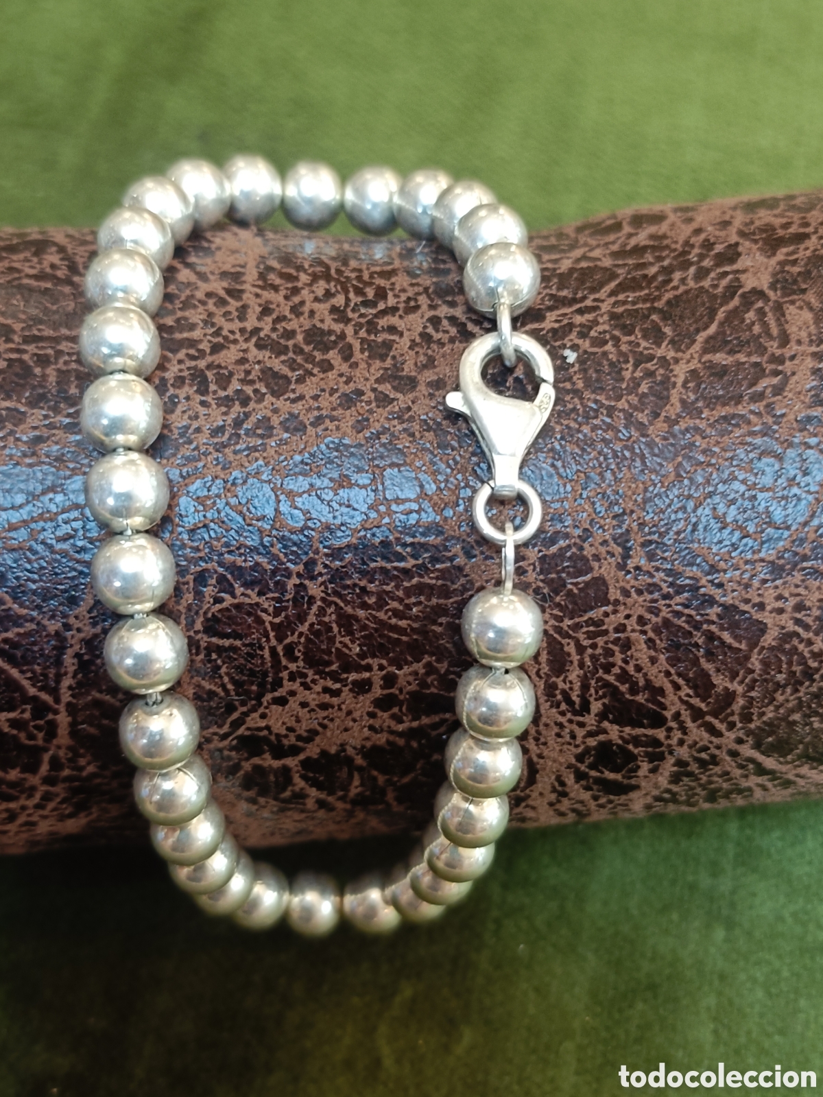 Joyeria: ANTIGUA PULSERA ELABORADA EN PLATA - Foto 1