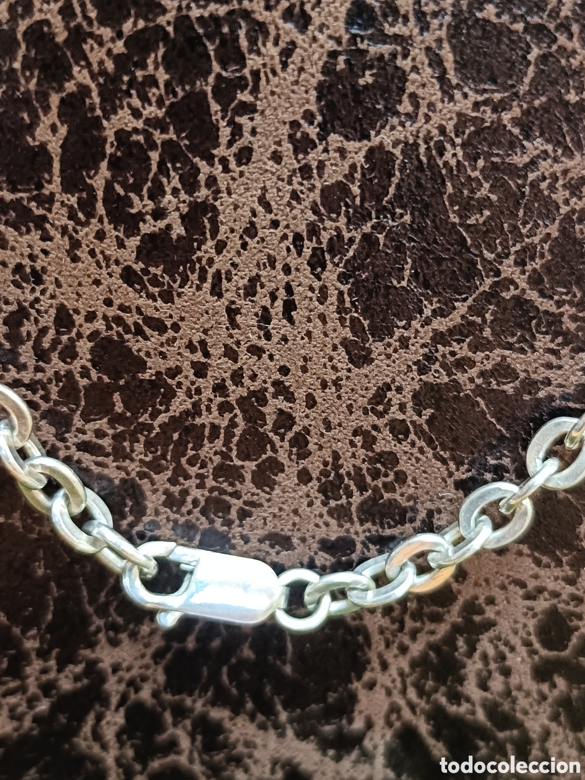 Joyeria: ELEGANTE CADENA, CORD&Oacute;N ELABORADO RN PLATA - Foto 2