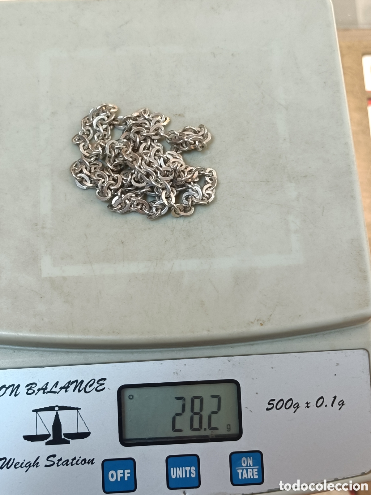 Joyeria: ELEGANTE CADENA, CORD&Oacute;N ELABORADO RN PLATA - Foto 7