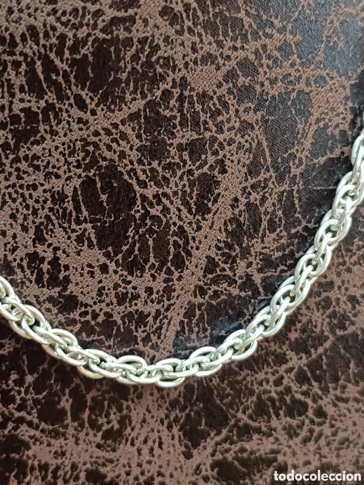 Joyeria: ELEGANTE CADENA, CORD&Oacute;N ELABORADO EN PLATA - Foto 3