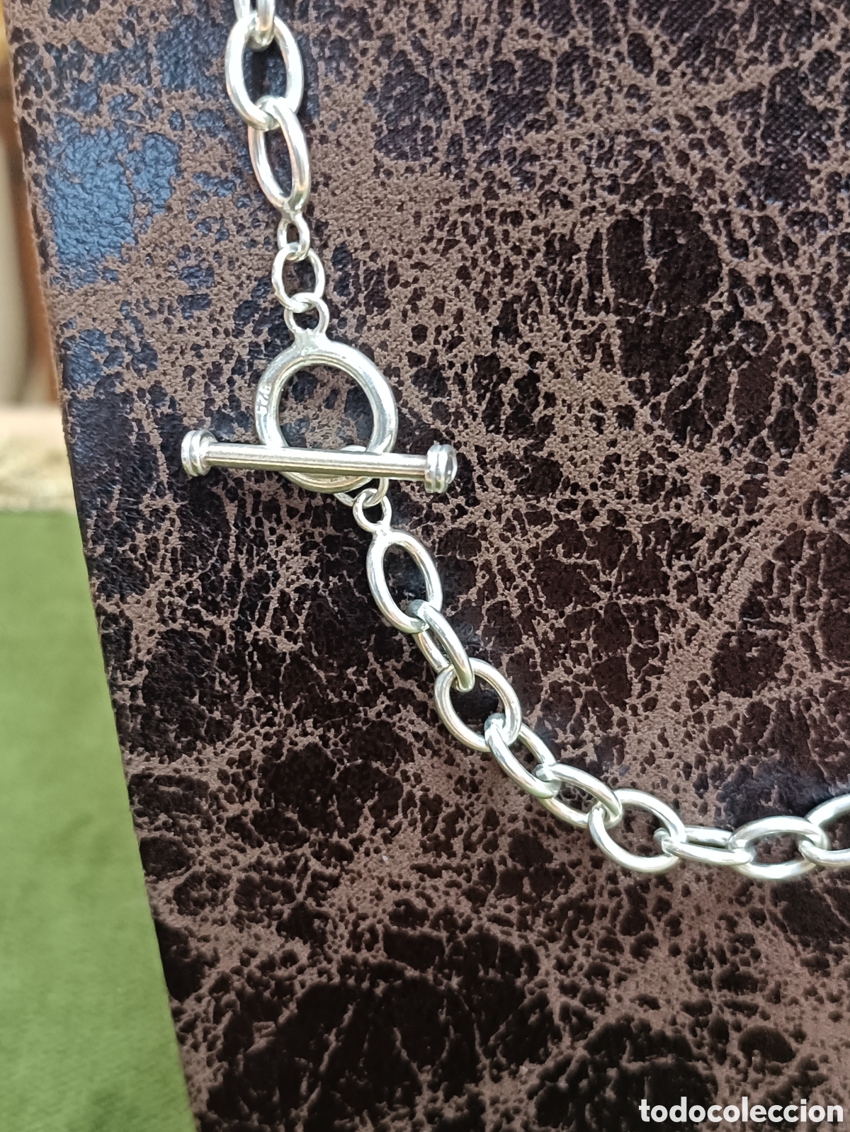 Joyeria: ELEGANTE CADENA, CORD&Oacute;N ELABORADO EN PLATA - Foto 3