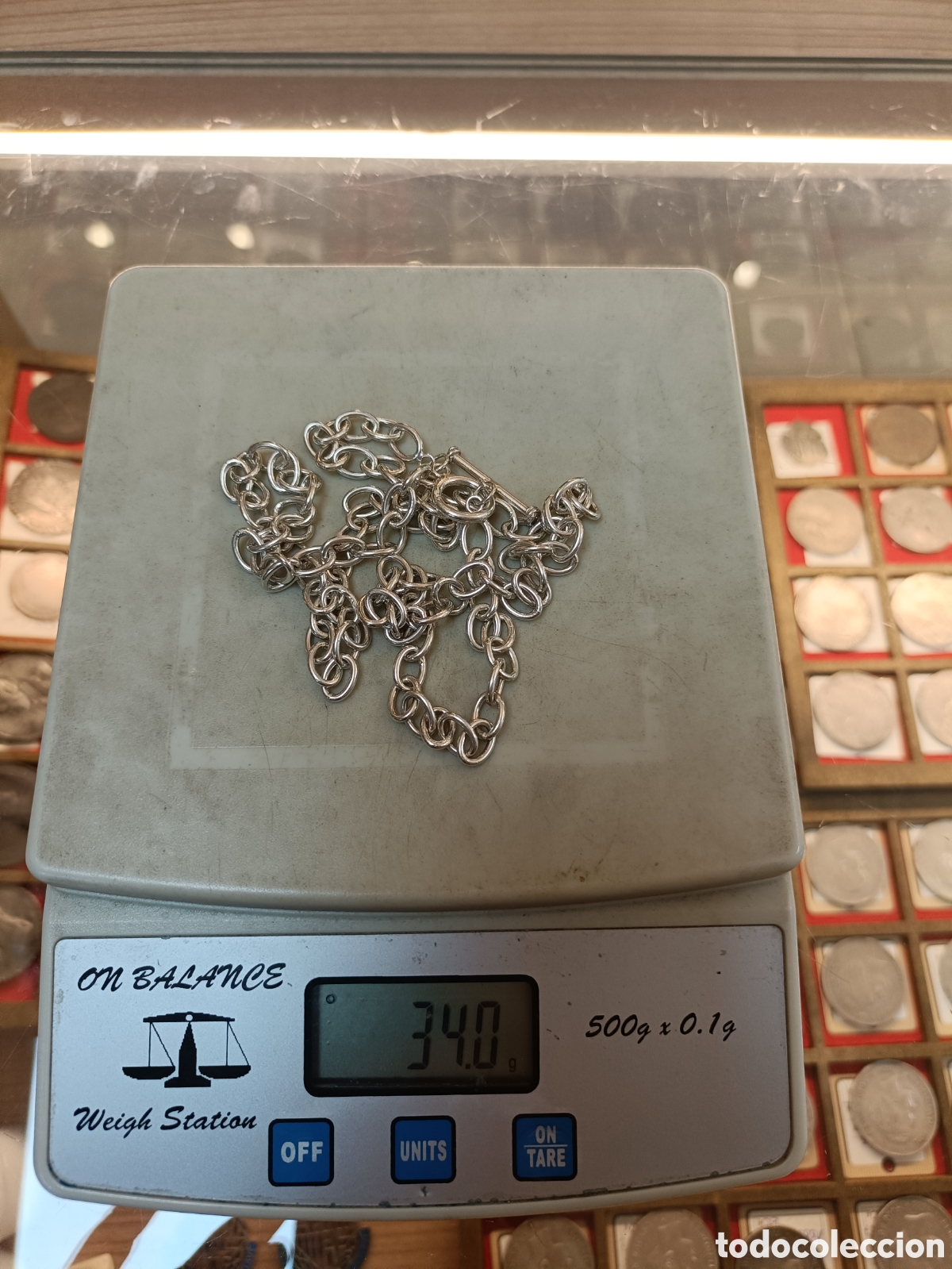 Joyeria: ELEGANTE CADENA, CORD&Oacute;N ELABORADO EN PLATA - Foto 9