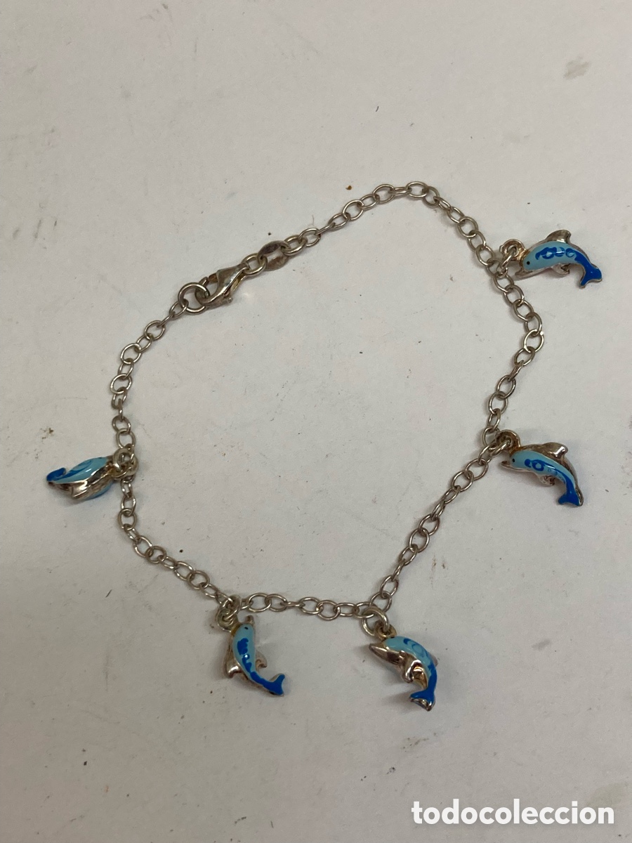 Joyeria: Pulsera de plata esmaltado Pul411