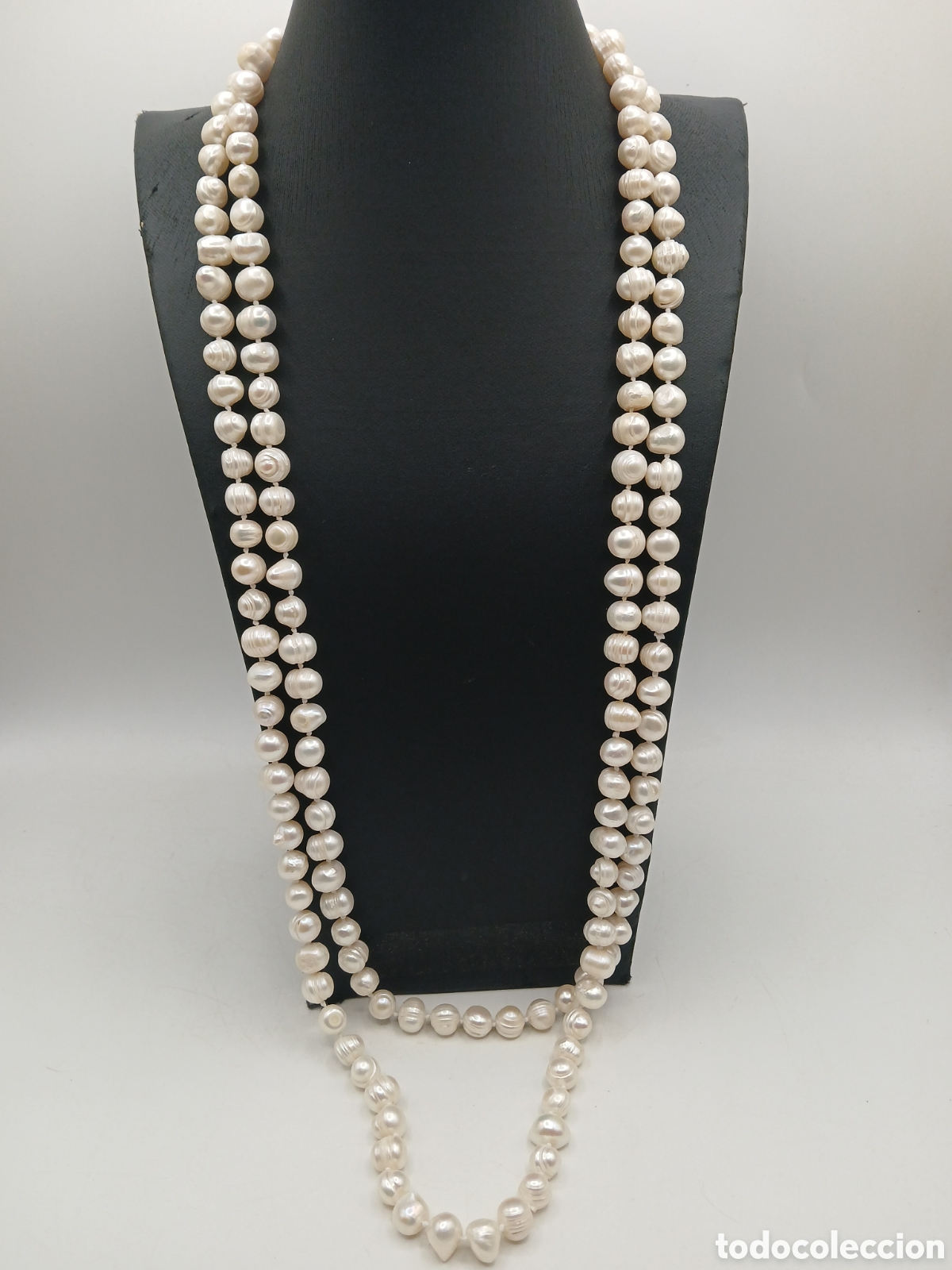 Joyeria: Collar perlas australianas barrocas. Sin cierre - Foto 3