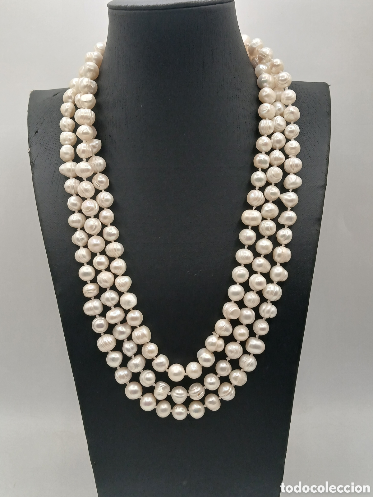 Joyeria: Collar perlas australianas barrocas. Sin cierre