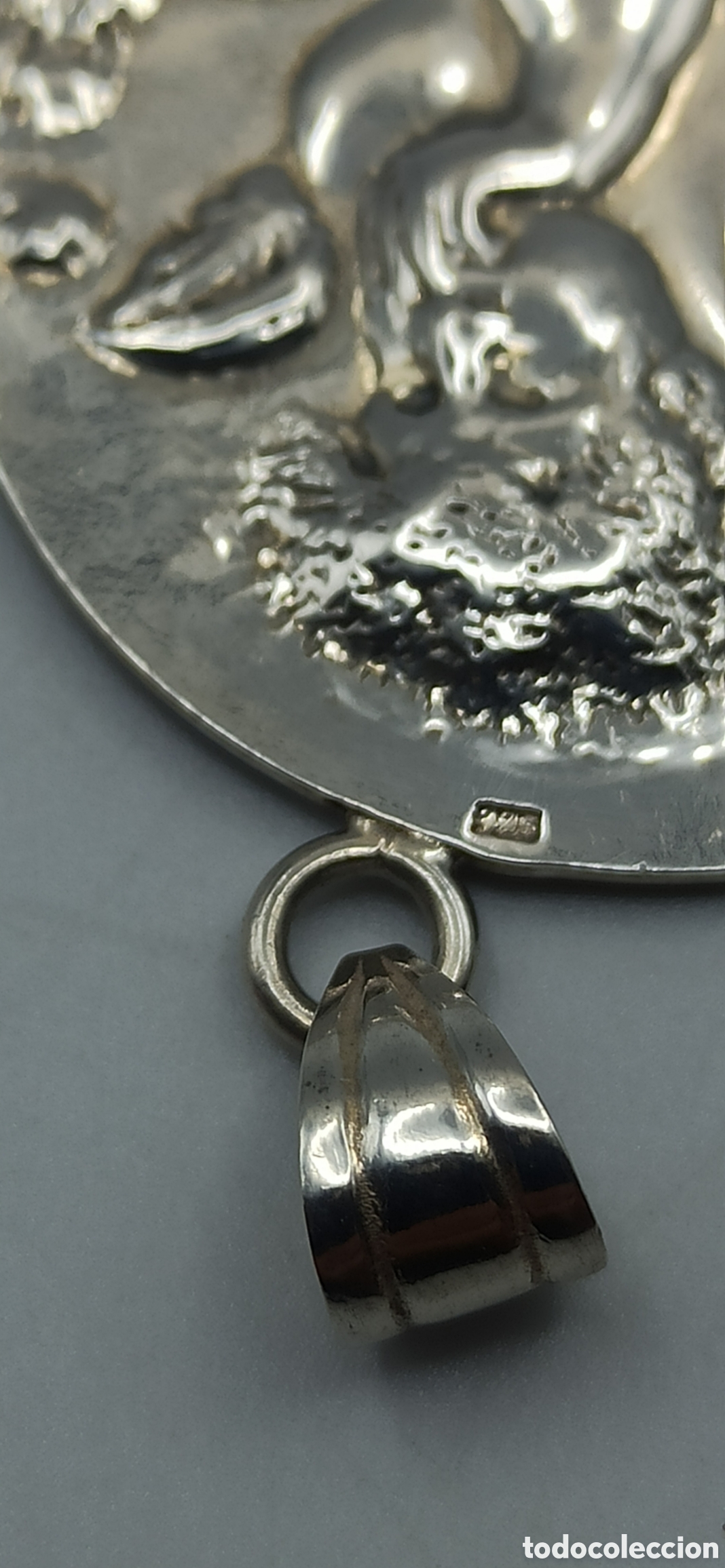 Joyeria: Medalla &Aacute;ngel Plata de ley - Foto 4