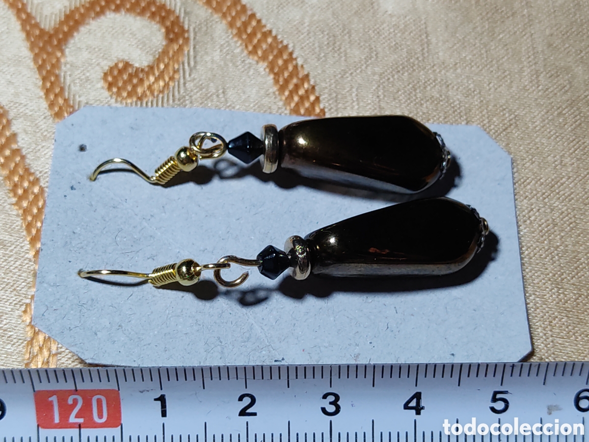 Joyeria: Pendientes vintage de cristal de Murano. - Foto 5
