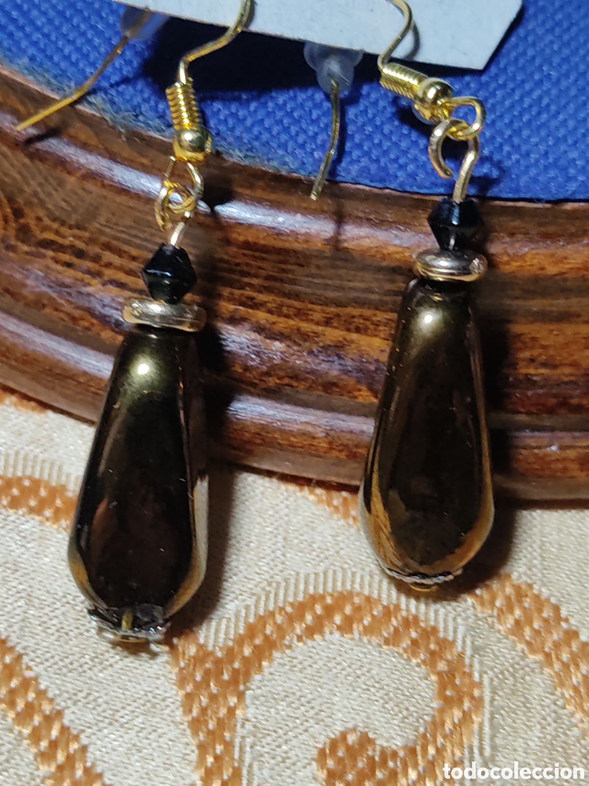 Joyeria: Pendientes vintage de cristal de Murano. - Foto 6