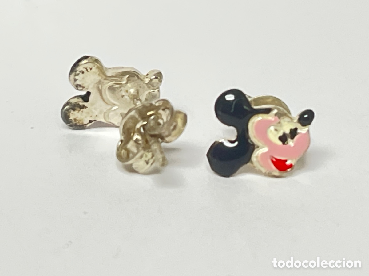 Joyeria: Pendientes Mickey Mouse de plata P496 - Foto 3