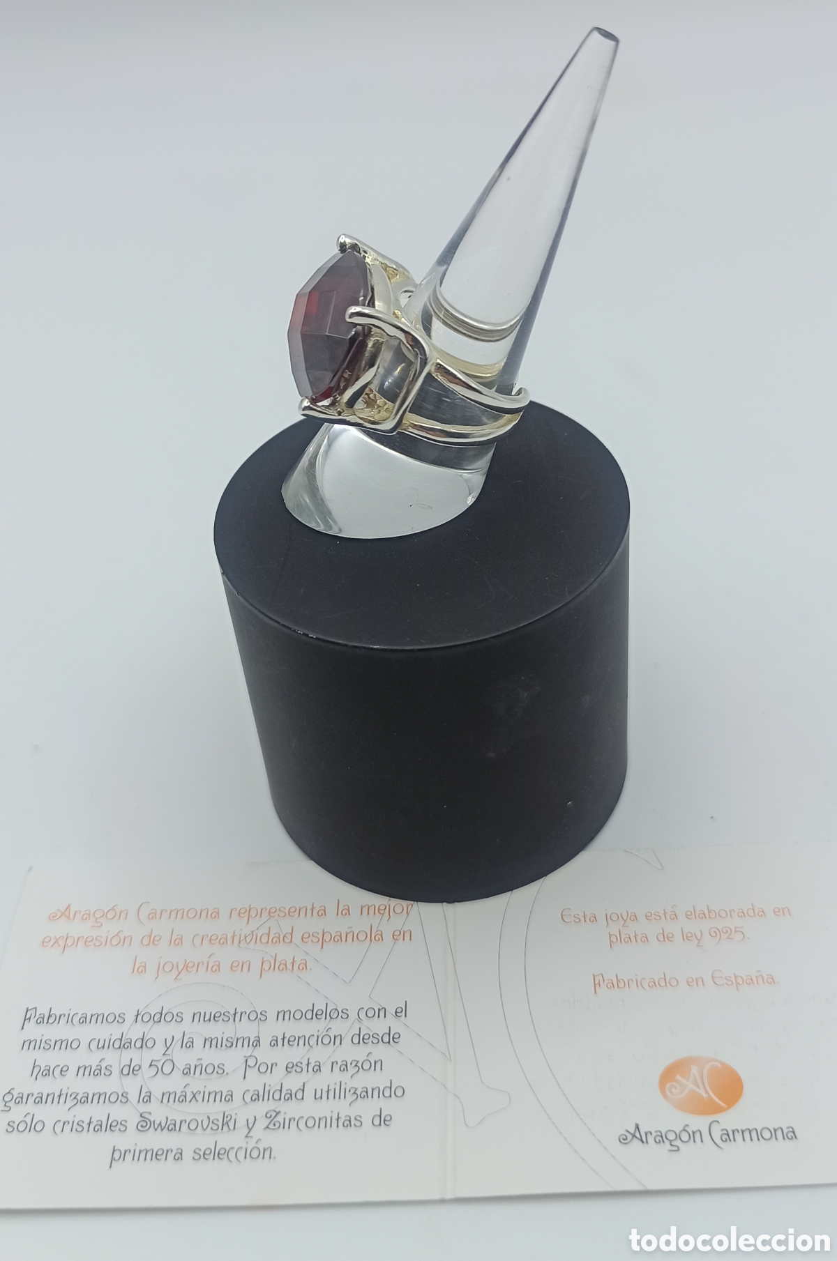 Joyeria: Anillo Plata 925 Swaroski - Foto 2