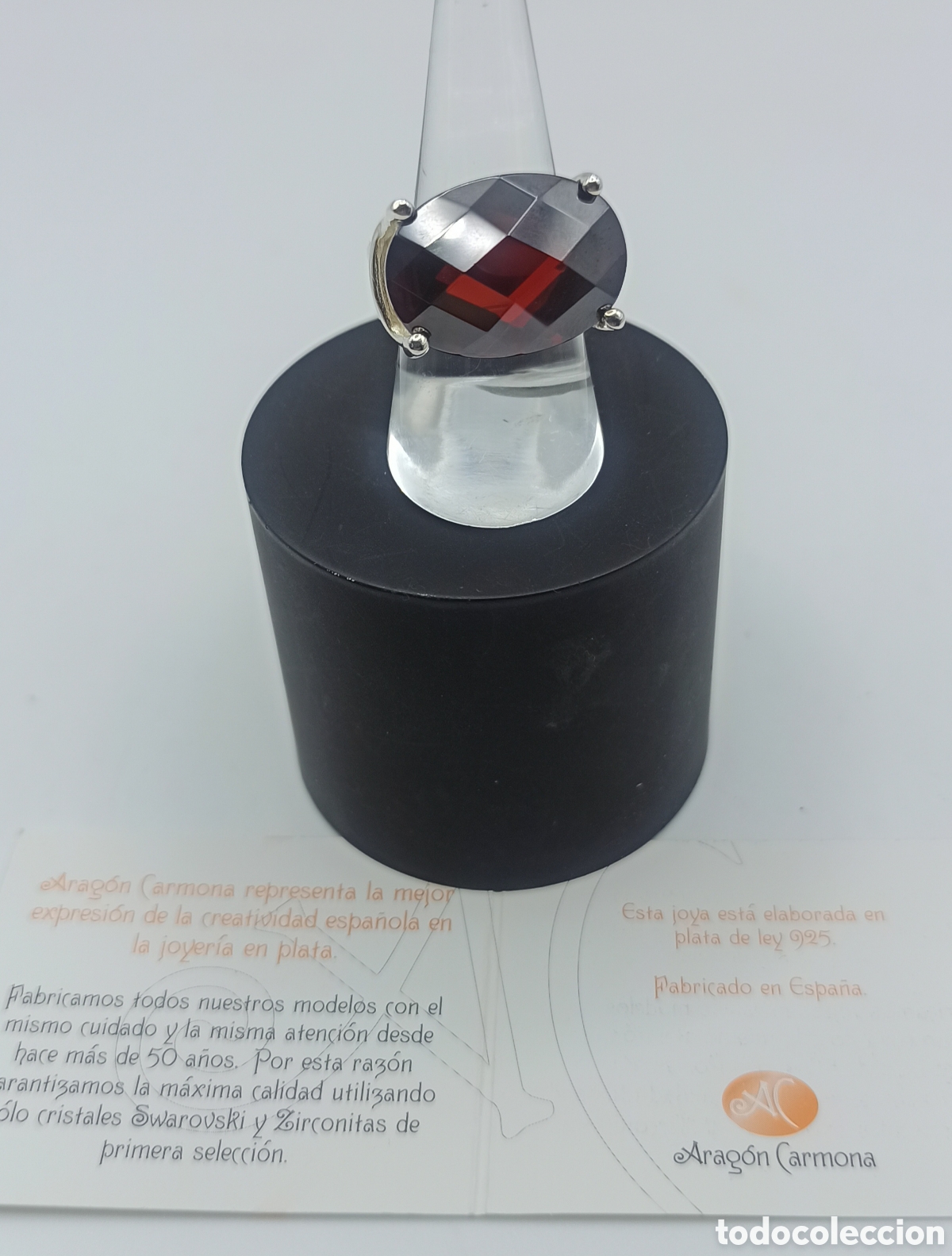Joyeria: Anillo Plata 925 Swaroski - Foto 3