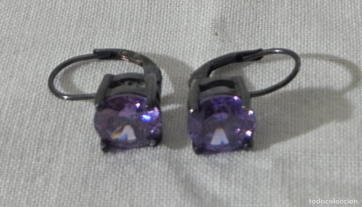 Joyeria: Pendientes de Plata 925 y circonitas - Foto 2