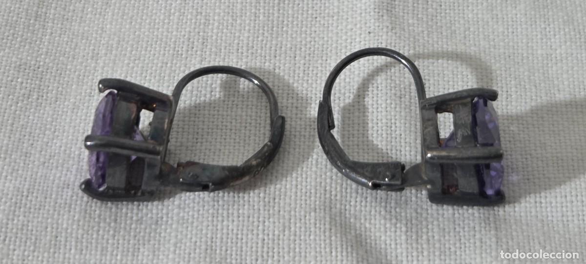Joyeria: Pendientes de Plata 925 y circonitas - Foto 3